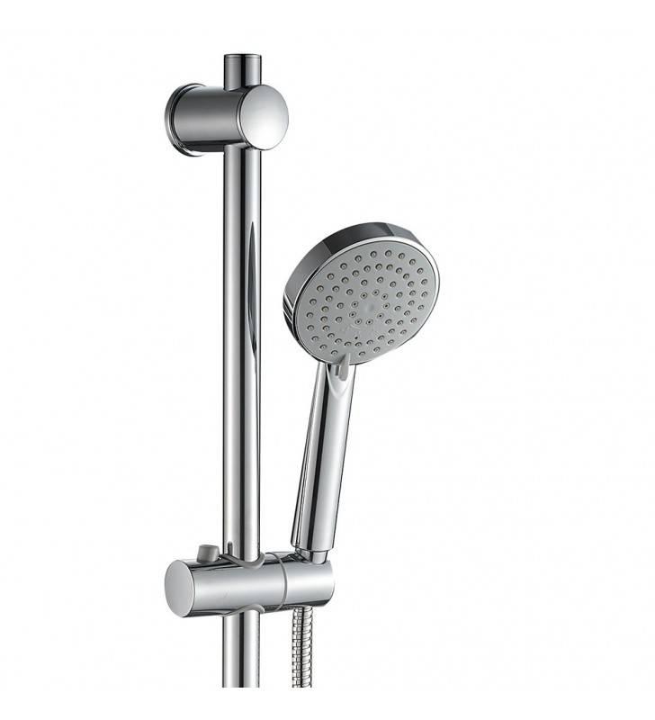 Saliscendi a 3 getti con doccino e risparmio d'acqua serie  Saliscendi a 3 getti con doccino e risparmio d'acqua serie